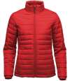 QX-1W Stormtech Ladies Nautilus Quilted Jacket Bright Red colour image